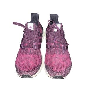 Adidas Ultra Boost 3.0 Sneakers Womens Size 7.5 Red Night Athletic Running Shoes